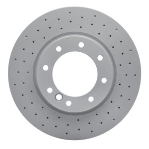 Mercedes-Benz G550 Brake Rotor (1) - Front - R1 Concepts - Drilled Carbon Alloy GeoMET - `17-`18